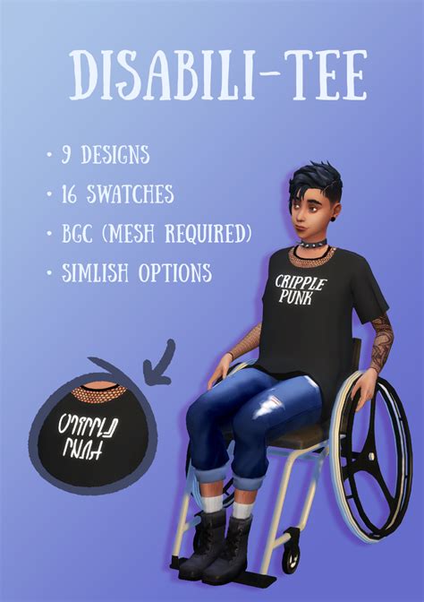 sims 4 disability cc|Disability Themed CC Set – @teabaker on Tumblr.